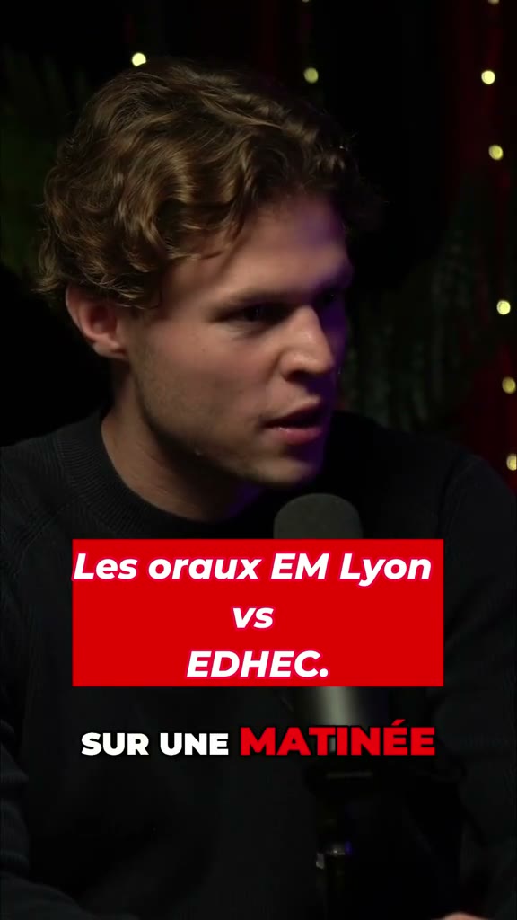 Capture de la vidéo : L’oral emlyon et son format de cartes